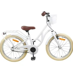 vidaXL Barncykel 20 Tum 6-11 Vit