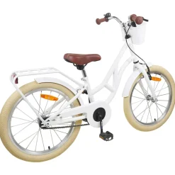 vidaXL Barncykel 20 Tum 6-11 Vit