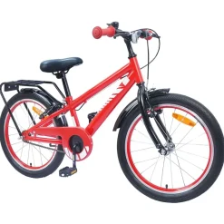 Clearance vidaXL Barncykel 18 Tum för 5-7 år gamla Röd