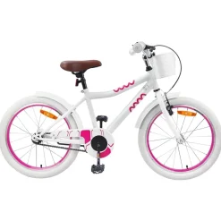 Sale vidaXL Barncykel 18 Tum för 5-7 år gamla Vit