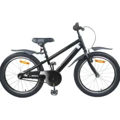 Online vidaXL Barncykel 18 Tum för 5-7 år gamla Svart