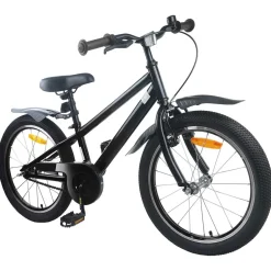 Online vidaXL Barncykel 18 Tum för 5-7 år gamla Svart