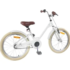 Sale vidaXL Barncykel 18 Tum för 5-7 år gamla Vit