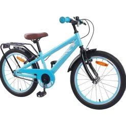 vidaXL Barncykel 18 Tum för 5-7 år gamla Ljusblå