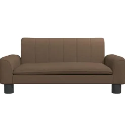 Online vidaXL Barnsoffa 70x45x30 cm tyg Brun