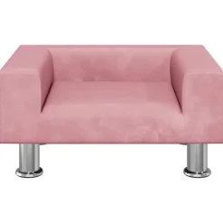 Hot vidaXL Barnsoffa 50x40x26,5 cm sammet Rosa