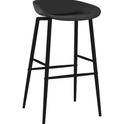 New vidaXL Barstolar 2 st Svart