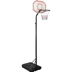 Hot vidaXL Basketkorg med stativ 282-352 cm polyeten Vit
