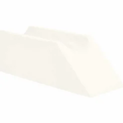 vidaXL Ben Kudde Enfärgad 68 x 25 x 21,5 cm PU skum Vit