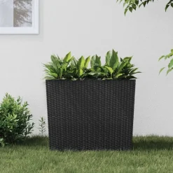 Online vidaXL Blomkruka med avtagbar insida 12/44 L PP-rotting Antracit