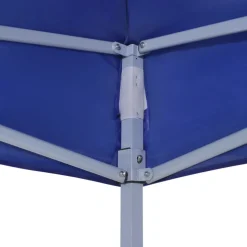 vidaXL Blått hopfällbart tält 3 x 3 m