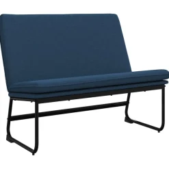Sale vidaXL Bänk 100x75x76 cm tyg Blå