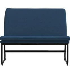 Sale vidaXL Bänk 100x75x76 cm tyg Blå