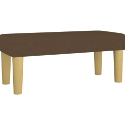 vidaXL Bänk brun 70x30x30 cm tyg