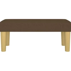 vidaXL Bänk brun 70x30x30 cm tyg