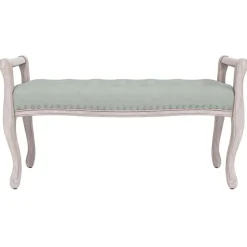 Online vidaXL Bänk 110x45x60 cm sammet Ljusgrå