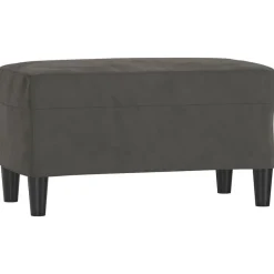 Sale vidaXL Bänk 70x35x41 cm sammet Mörkgrå