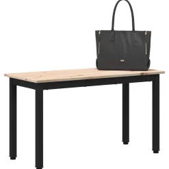 Clearance vidaXL bänk 80 x 35 x 45 cm Massiv furu Naturfärg