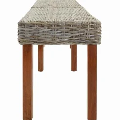 vidaXL bänk 160 x 35 x 45 cm Massivt mangoträ Naturfärg