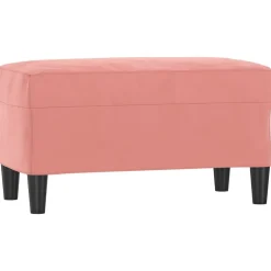 Outlet vidaXL Bänk 70x35x41 cm sammet Rosa