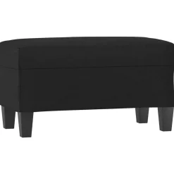 Outlet vidaXL Bänk 70x35x41 cm konstläder Svart