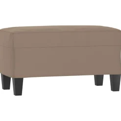 Outlet vidaXL Bänk 70x35x41 cm mikrofibertyg Taupe