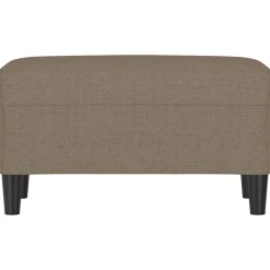 Hot vidaXL Bänk 70x35x41 cm tyg Taupe