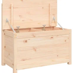 vidaXL Bänk 80x41x77 cm massiv furu