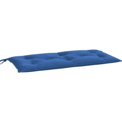 New vidaXL Bänkdyna för trädgården 110x50x7 cm oxfordtyg Blå