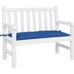 Discount vidaXL Bänkdyna för trädgården 100x50x7 cm oxfordtyg Blå