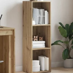 Outlet vidaXL Bokhylla 36x30x114 cm konstruerat trä artisan ek