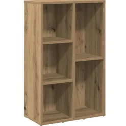 Sale vidaXL Bokhylla 50x25x80 cm konstruerat trä artisan ek