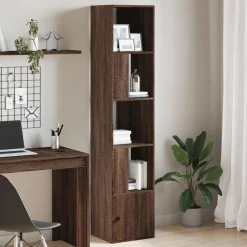 Discount vidaXL Bokhylla 40x36x189 cm konstruerat trä brun ek