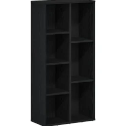 Online vidaXL Bokhylla 50x25x104 cm konstruerat trä Svart ek
