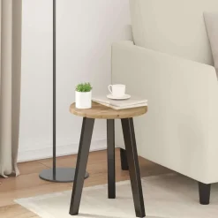 vidaXL Bordsskiva artisan ek Ø 30 x 1,5 cm Konstruerat trä