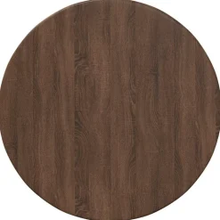 vidaXL Bordsskiva brun ek Ø 40 x 1,5 cm Konstruerat trä