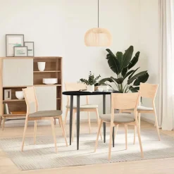 vidaXL Bordsskiva mörkbrun 80x40x2 cm massiv ek oval