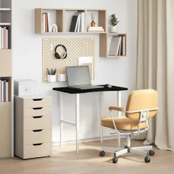 vidaXL Bordsskiva mörkbrun 80x50x2,5 cm massiv ek rektangulär