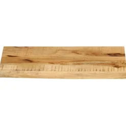vidaXL Bordsskiva 40x20x2,5 cm levande kant massivt grovt mangoträ
