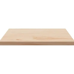 vidaXL Bordsskiva 60x60x2,5 cm massiv furu fyrkantig