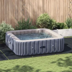 vidaXL Bottenmatta för pool Svart 550 x 280 x 0,1 cm Syntetiskt tyg