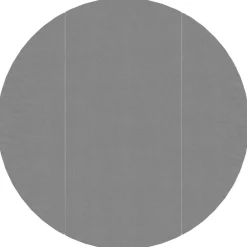 Discount vidaXL Bottenmatta Ø306 cm polyester geotextil Ljusgrå