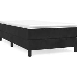 Online vidaXL Boxspring-sängram 80x200 cm sammet Svart