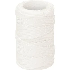 vidaXL Båtlina helvit 2 mm 25 m polypropylen