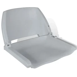 Best vidaXL Båtstol vikbar utan dyna 48x51x41 cm Grå