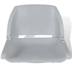 Best vidaXL Båtstol vikbar utan dyna 48x51x41 cm Grå