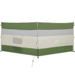 vidaXL Camping Vindskydd Grön 340x130 cm Vattentät