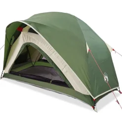 Discount vidaXL Campingtält 1 person vattentätt Grön