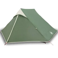 vidaXL Campingtält 2 personer grön vattentätt