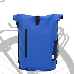 vidaXL Cykelväska Blå 31 x 13 x 58 cm Polyester